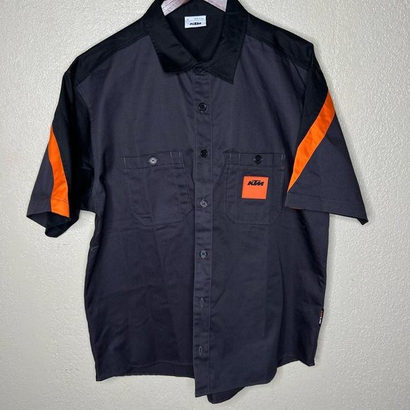 NWOT KTM Mechanics Button Down Shirt XXL - Picture 1 of 4